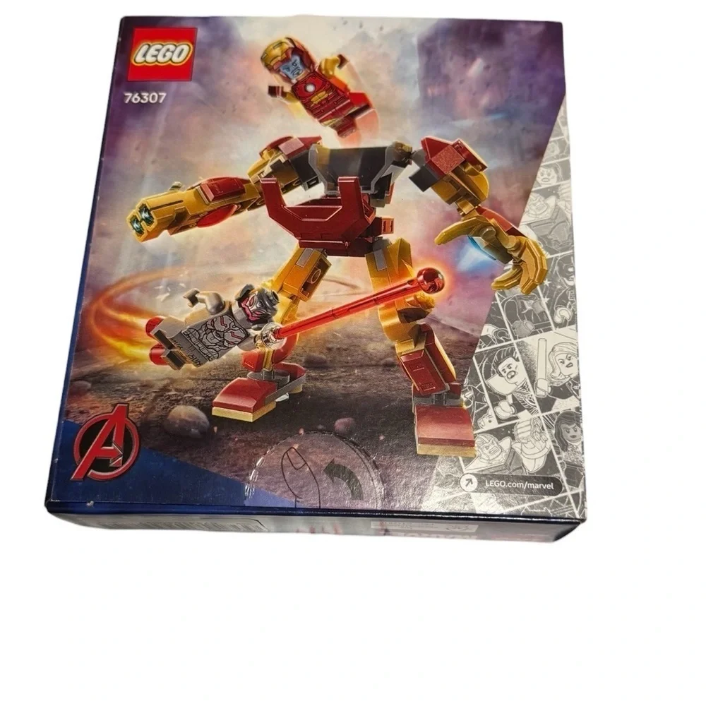 LEGO Marvel Avengers Iron Man Mech vs Ultron 76307 Building Set 101 Pcs NEW